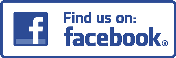 Find us on Facebook Logo